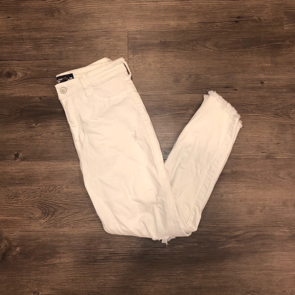 Stretch High-Rise Crop Super Skinny Jeans
